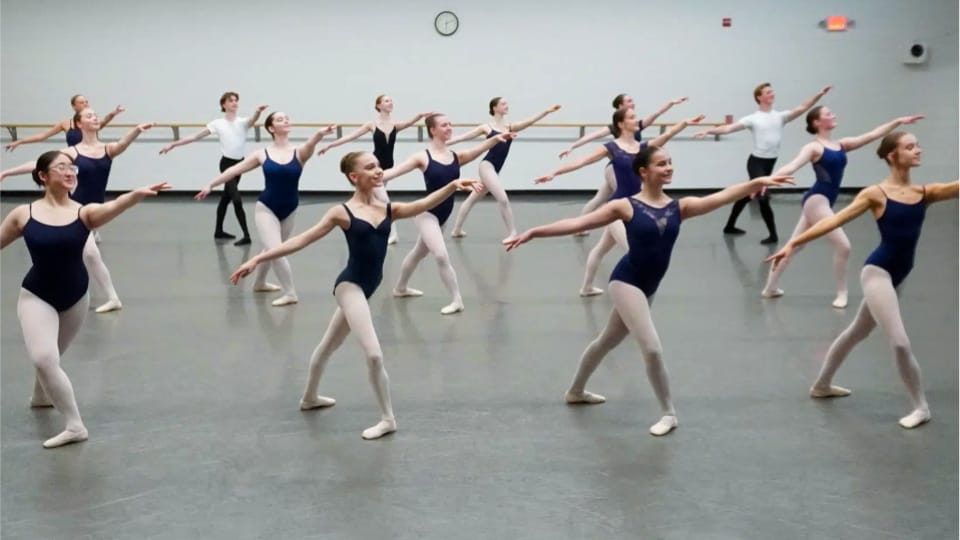 Ballet school class bp