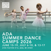 Ada Summer Dance Camp 2026 Grand Rapids Ballet School