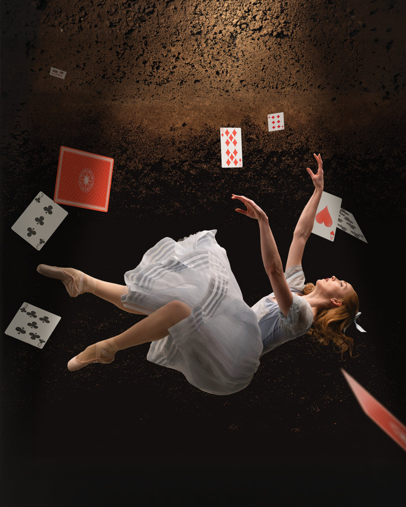 Grand Rapids Ballet Alice In Wonderland Ballet Poster