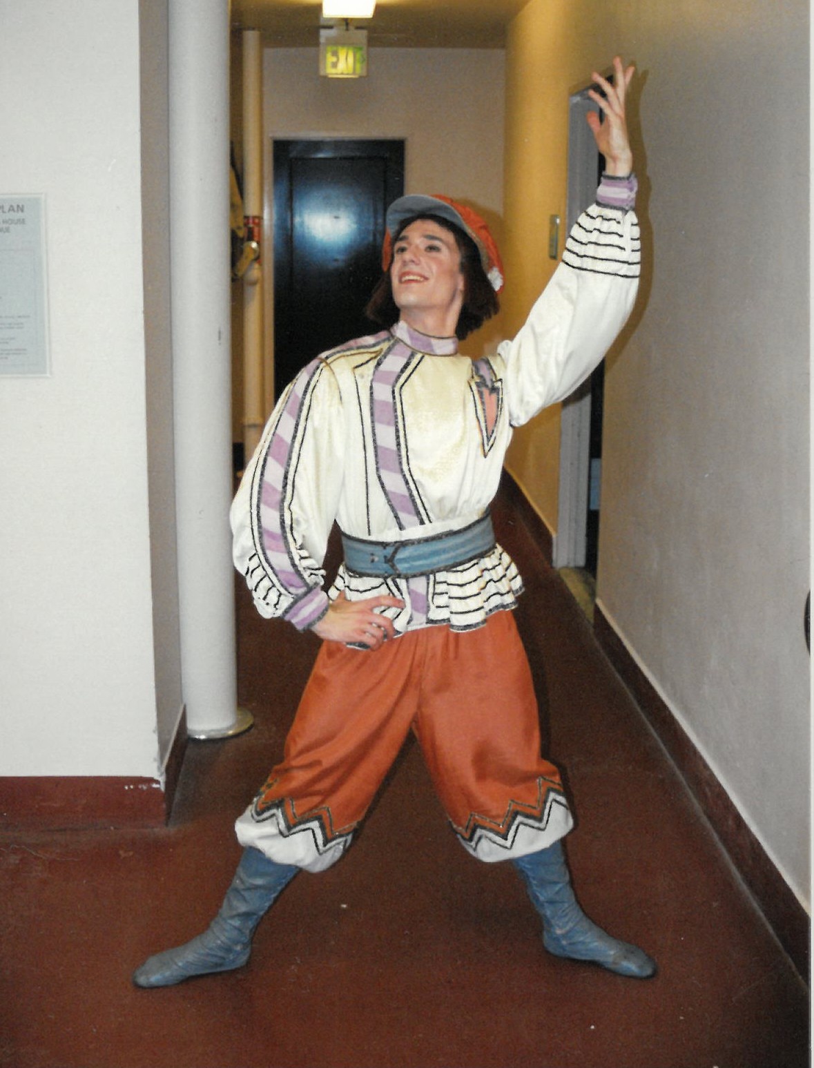 As a Russian Dancer in Lew Christensen’s Nutcracker at San Francisco Ballet